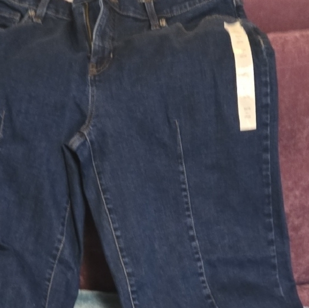 Banana Republic Blue Flare Wide Leg Jeans